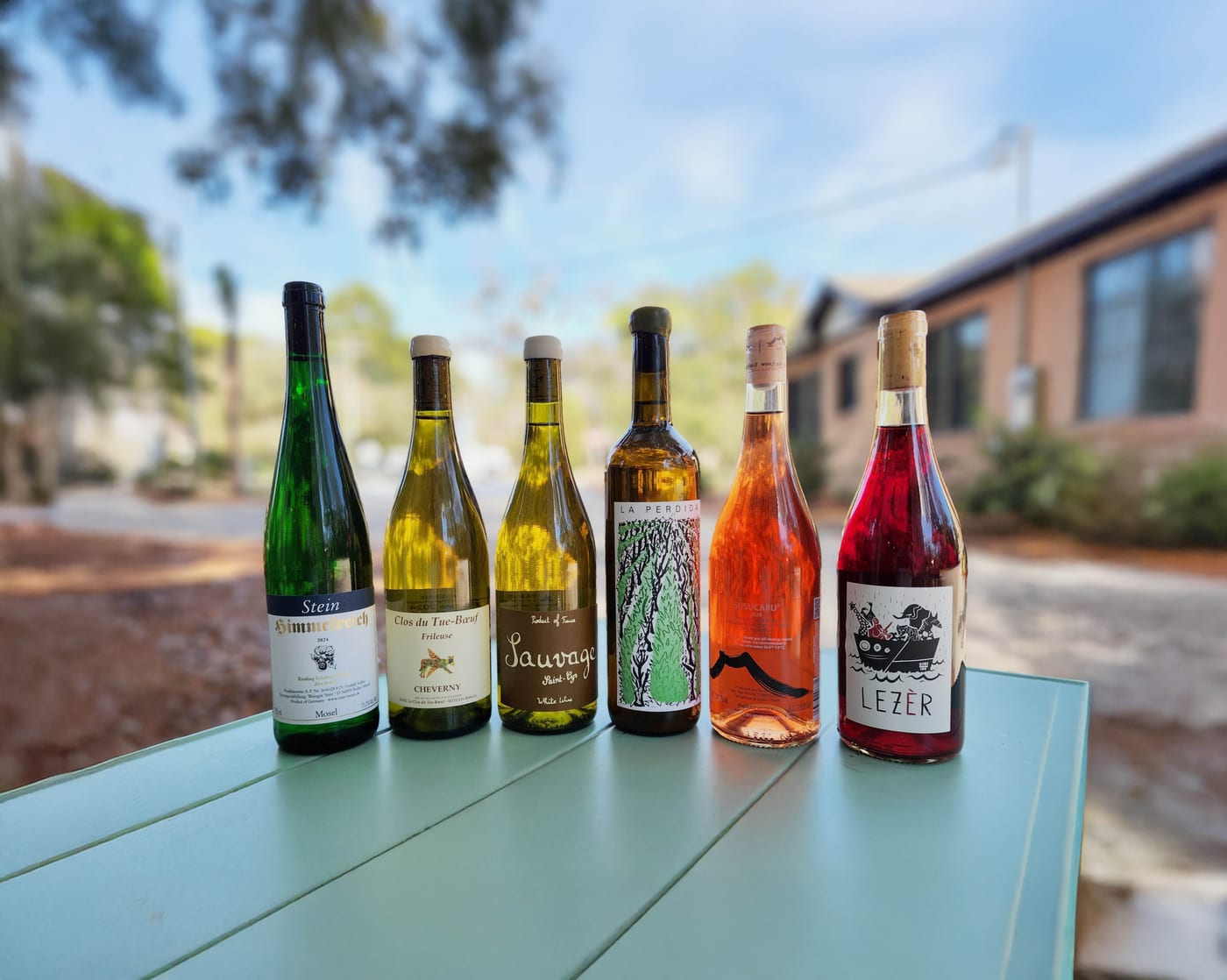 Curated selection of organic and biodynamic natural wines at Juicebox