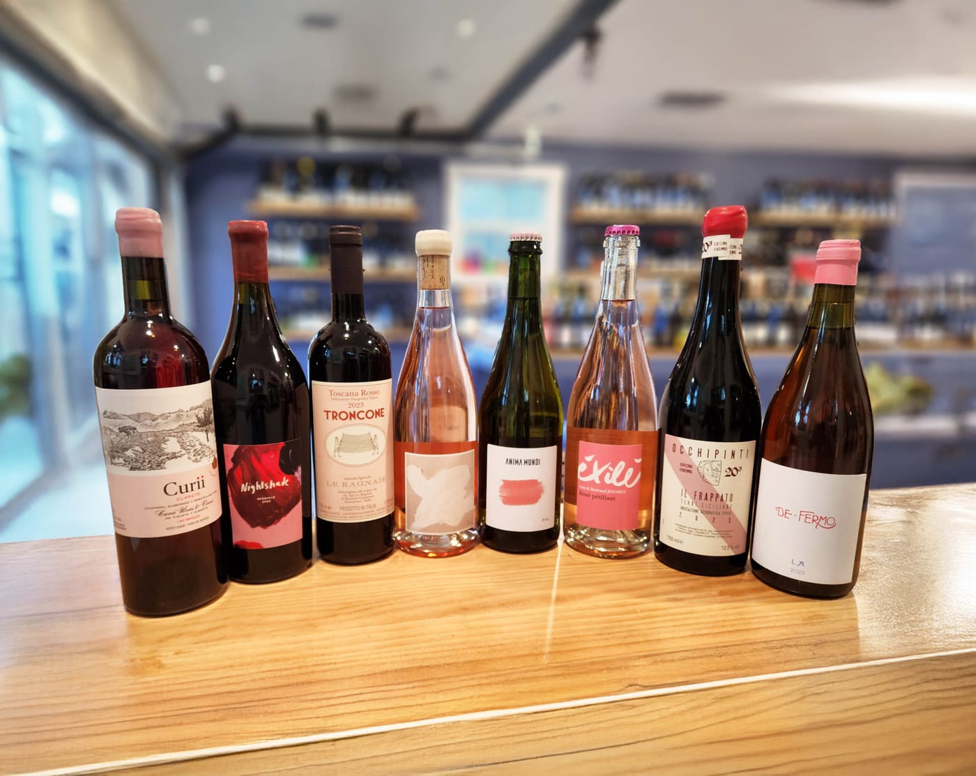 Free Friday wine tasting at Juicebox natural wine shop